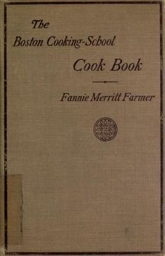 Copertina di Boston Cooking-School cook book