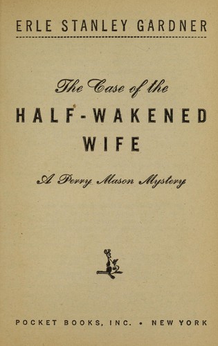 Copertina di The case of the half-wakened wife