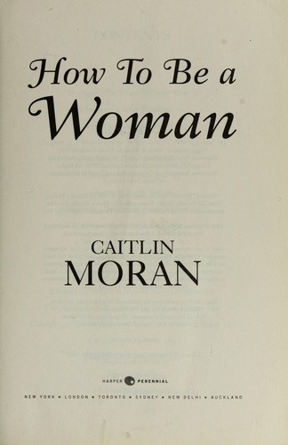 Copertina di How to be a woman