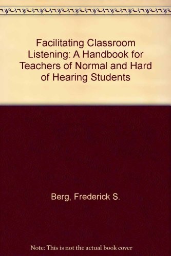 Copertina di Facilitating classroom listening