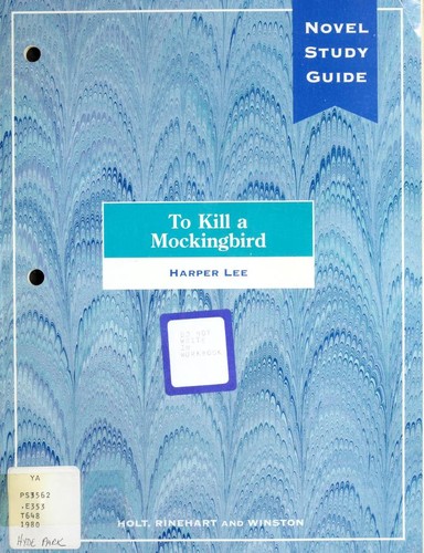Copertina di A Study Guide to To Kill a Mockingbird