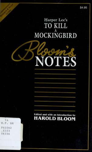 Copertina di Harper Lee's to Kill a Mockingbird (Blooms Notes)