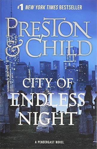 Copertina di City of Endless Night (Agent Pendergast series)