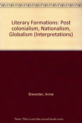 Copertina di Literary formations