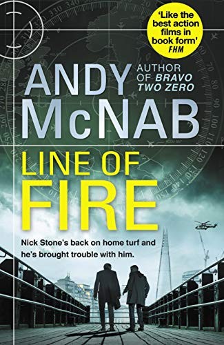 Copertina di Line of Fire: Nick Stone Thriller 19
