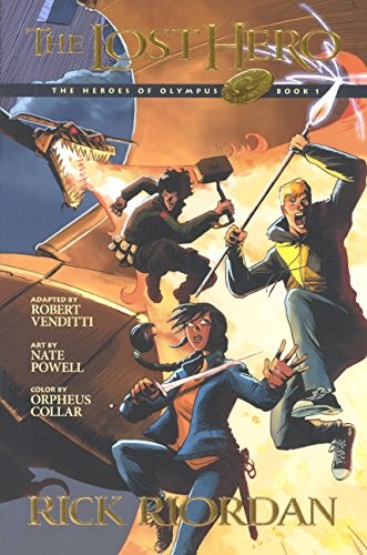 Copertina di The Lost Hero Graphic Novel