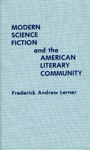 Copertina di Modern science fiction and the American literary community