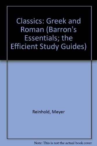 Copertina di Essentials of Greek and Roman classics