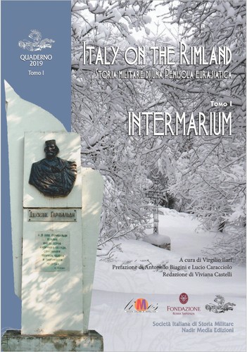 Copertina di Italy on the Rimland. Storia militare di una Penisola Eurasiatica. Tomo I