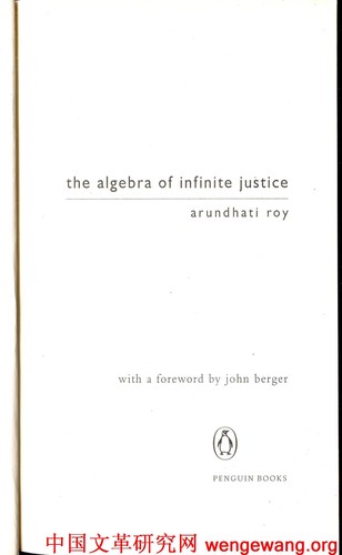 Copertina di Algebra of Infinite Justice