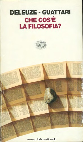 Copertina di Che cos'è la filosofia