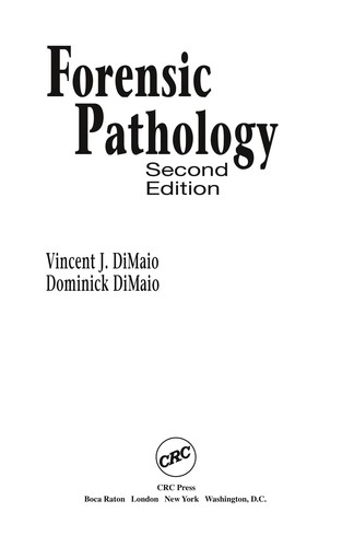 Copertina di Forensic pathology