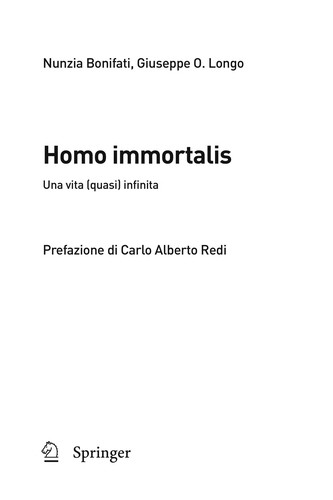 Copertina di Homo immortalis