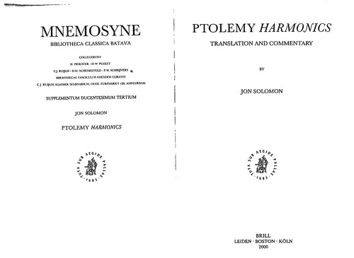 Copertina di Harmonics