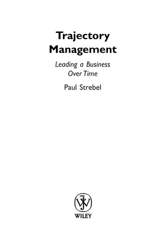 Copertina di Trajectory management