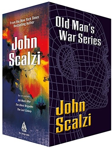 Copertina di Old Man's War Boxed Set I: Old Man's War, The Ghost Brigades, The Last Colony