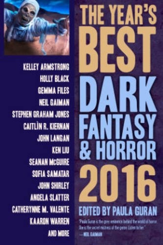 Copertina di The Year's Best Dark Fantasy & Horror 2016 Edition
