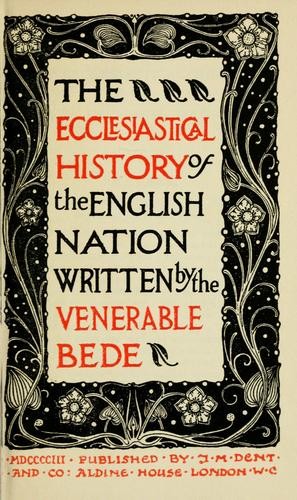 Copertina di Historia ecclesiastica gentis Anglorum