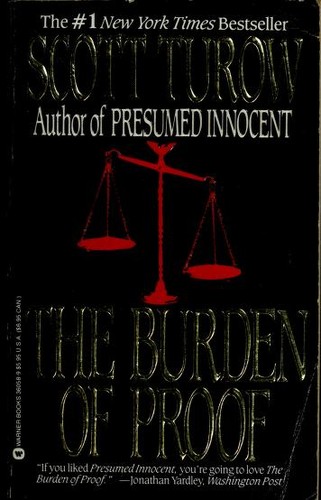 Copertina di The burden of proof