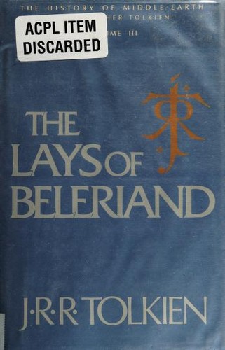Copertina di The Lays of Beleriand