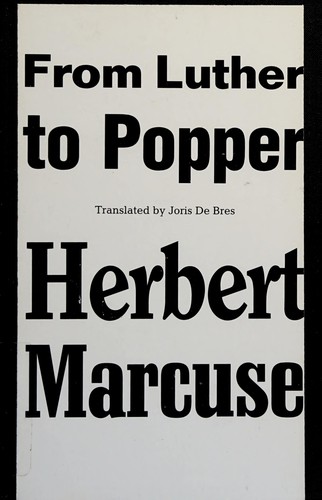 Copertina di From Luther to Popper