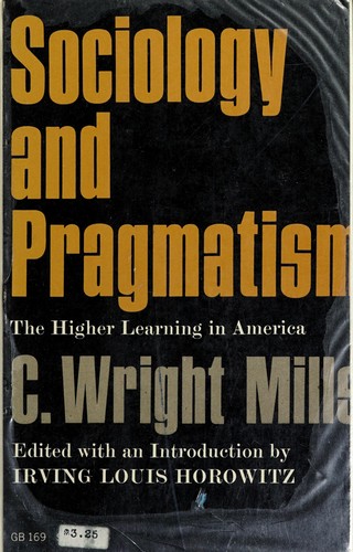 Copertina di Sociology and pragmatism