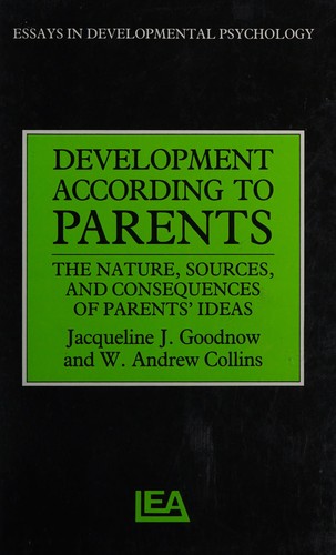 Copertina di Development according to parents