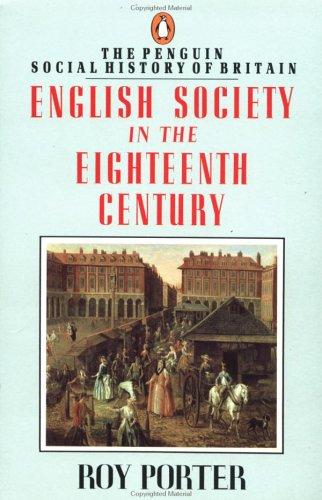 Copertina di English society in the eighteenth century
