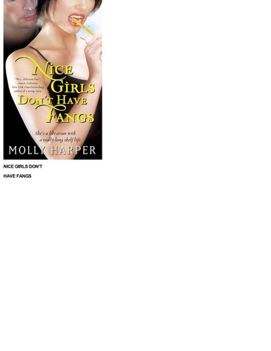 Copertina di Nice Girls Don't Have Fangs