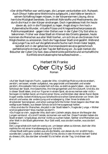 Copertina di Cyber City Süd
