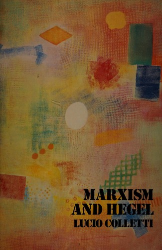 Copertina di Marxism and Hegel