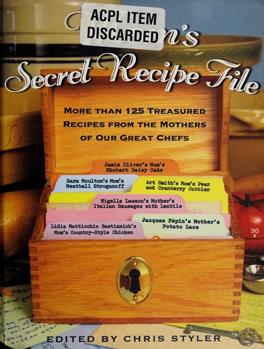 Copertina di Mom's secret recipe file