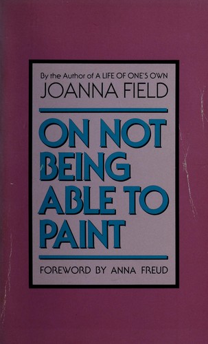 Copertina di On not being able to paint