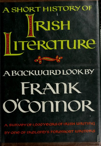 Copertina di A short history of Irish literature