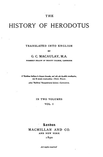 Copertina di History