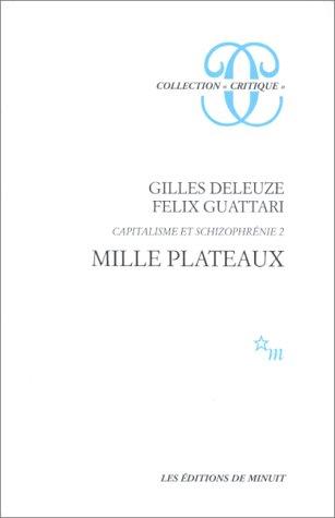 Copertina di Mille plateaux