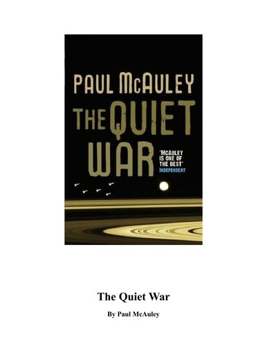 Copertina di The quiet war