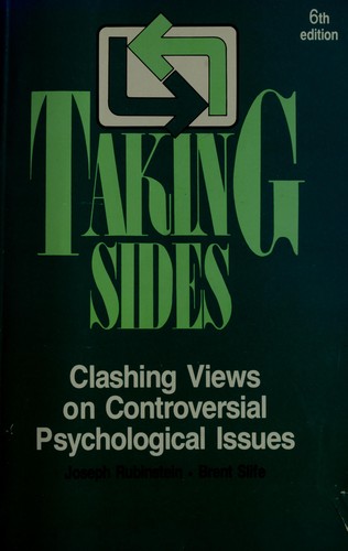 Copertina di Taking sides