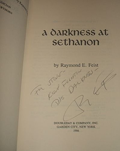 Copertina di A Darkness at Sethanon