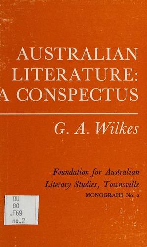 Copertina di Australian literature