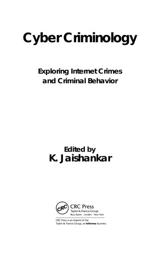 Copertina di Cyber criminology