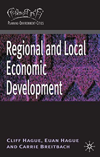 Copertina di Regional and local economic development
