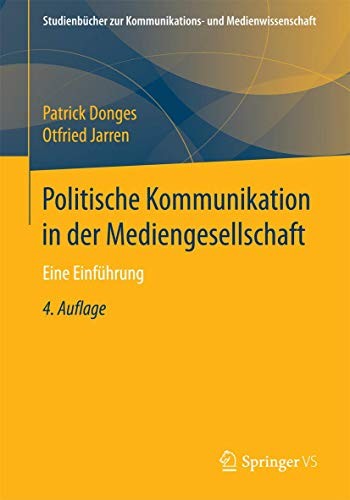 Copertina di Politische Kommunikation in der Mediengesellschaft