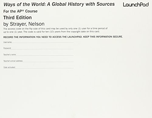 Copertina di LaunchPad for Ways of the World