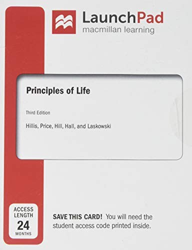 Copertina di LaunchPad for Principles of Life