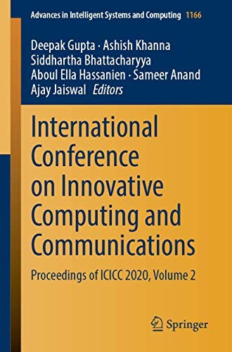 Copertina di International Conference on Innovative Computing and Communications