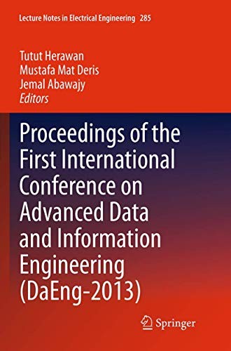 Copertina di Proceedings of the First International Conference on Advanced Data and Information Engineering