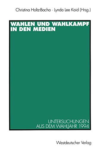 Copertina di Wahlen und Wahlkampf in den Medien
