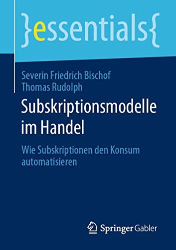 Copertina di Subskriptionsmodelle im Handel