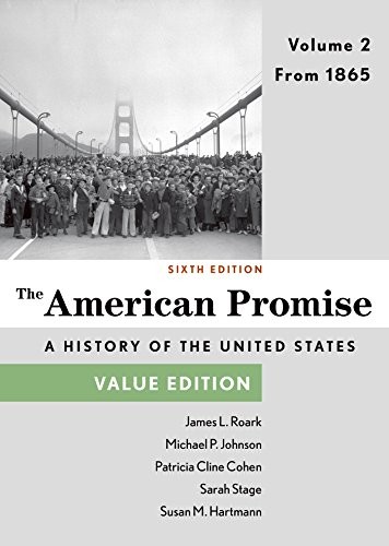 Copertina di The American Promise, Value Edition, Volume 2